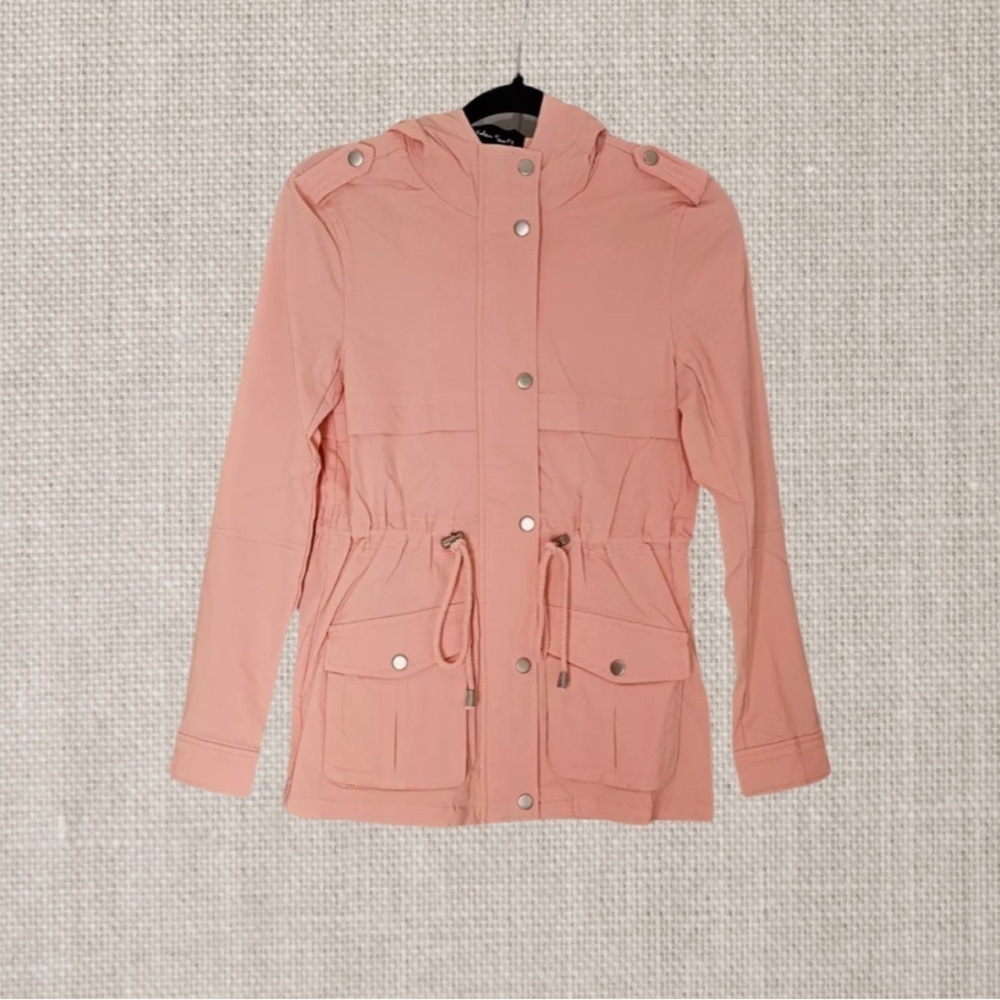 Eden Society Holly Hooded Cargo Jacket NWOT Size S